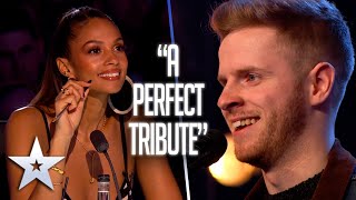 Mark gives emotional tribute to his brother  Unforgettable Audition  Britains Got Talent [upl. by Borchers64]