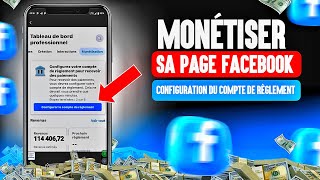 Comment monétiser votre page Facebook et gagner de largent avec Facebook [upl. by Ellehcram]