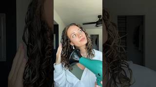 My curly wavy hair journey 💖curlyhair hair wavyhair curls curlyhairroutine hairshorts [upl. by Shamrao287]