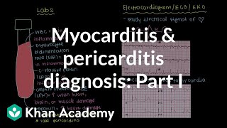 Diagnosis of myocarditis and pericarditis part 1  NCLEXRN  Khan Academy [upl. by Eliezer]