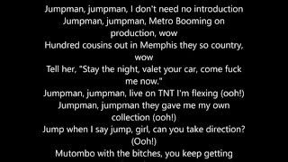 Drake amp Future  Jumpman Lyrics [upl. by Vitkun539]