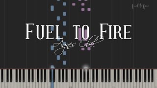 Fuel to Fire Piano Tutorial  Agnes Obel [upl. by Mcfadden884]