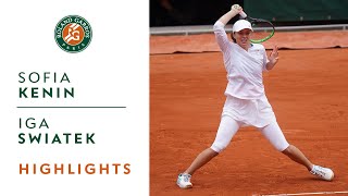 Sofia Kenin vs Iga Swiatek  Final Highlights I RolandGarros 2020 [upl. by Gonsalve]