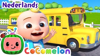 De Wielen van de Bus  CoComelon Nederlands  Kinderliedjes [upl. by Kellyann]