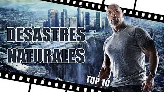 TOP 10  MEJORES PELÍCULAS DE DESASTRES NATURALES Fin del mundo [upl. by Sirronal]