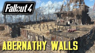 Fallout 4 Mods  Abernathy Farm Walls [upl. by Ettesoj]