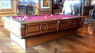 SelfLeveling Pool Table On Cruise Ship HD [upl. by Joan758]