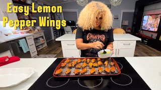 Easy Lemon Pepper Wings [upl. by Eeniffar]