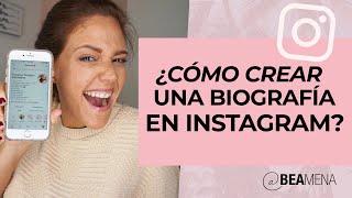 LA BIOGRAFÍA IDEAL PARA TENER MÁS SEGUIDORES EN INSTAGRAM TUTORIAL 2019 [upl. by Ambrose]