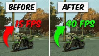 How to Get More FPS Without Sacrificing Any Quality in GTA 4 for Potato PC [upl. by Agate]