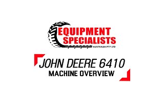 John Deere 6410  Machine Overview [upl. by Freeland]