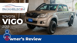 Toyota Hilux Vigo 2013  Owners Review Price Specs and Features  PakWheels [upl. by Lsiel]