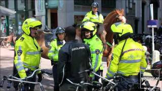 Amsterdam officers arrest man  July 1 2011 1729 [upl. by Akcir]