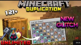 MINECRAFT 121 item dupe glitch unlimited [upl. by Llebana628]