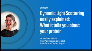 DLS easily explained What it tells you about your protein [upl. by Aiki]