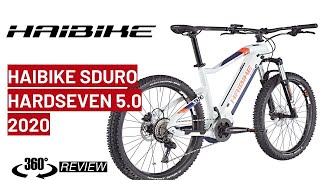 HAIBIKE SDURO HardSeven 50 2020 360 spin bike review [upl. by Brag438]