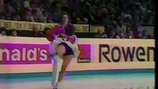 Bestmianova amp Bukin Бестемьянова и Букин URS  1984 Worlds Championships Ice Dancing FD US CBS [upl. by Kayle]