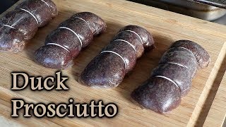 How to make Duck Prosciutto [upl. by Odnaloy345]