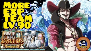 MORE EXP Farming team vs PKA CP0 LEVEL 90 OPTC [upl. by Lilybelle]