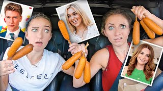 YouTubers amp Celebrities Pick Our DRIVETHRU Orders  Collins Key Sadie Ro Pansino amp MORE [upl. by Martainn]