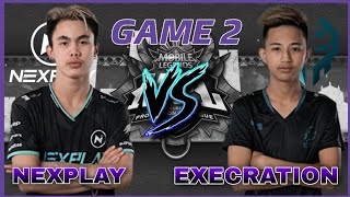 NXP vs EXE GAME 2 [upl. by Acinomal]