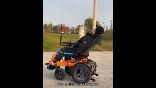 SPINIT  AllTerrain Massive OffRoad Wheelchair [upl. by Maggee]