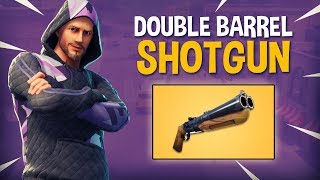 NEW Double Barrel Shotgun  Fortnite Battle Royale Gameplay  Ninja [upl. by Marylinda315]