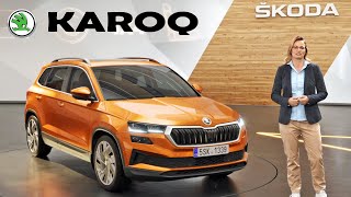 All New ŠKODA KAROQ Interior amp Design Features Explained [upl. by Lach147]