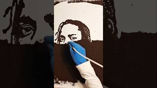 Kendrick Lamar Coffee Vacuum Art kendricklamar coffeart [upl. by Boser273]