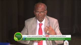 ISIRKA SOOMAALIDA  PROF Maxamed Cabdi Gaandi 22 08 2014 [upl. by Elleuqram]