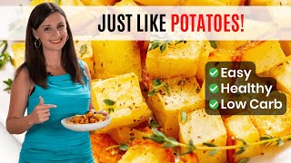 ROASTED RUTABAGA Tastes Like Potatoes Low Carb amp So Easy [upl. by Hale946]