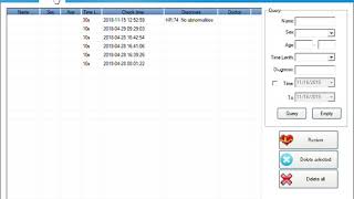 FL10PM10 ECG PC Data Upload [upl. by Howlend]