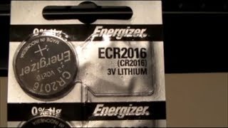 Energizer Lithium Battery CR2016 ECR2016 Expiration Date and Manufacturing date code [upl. by Kuo]