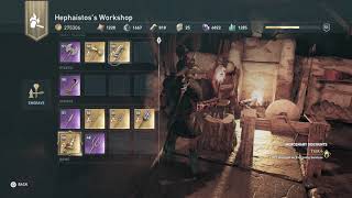 Assassins Creed Odyssey  New WorkShop Hephaistos WorkShop [upl. by Hepza]