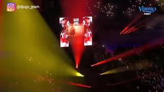 Reda Taliani  Va Bene  Grand Entrance Badr Hari Collision 2 Glory Kickboxing 21122019 [upl. by Burgener861]