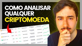 Como Analisar Criptomoedas Para Investir Grátis [upl. by Nahsyar]