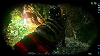 Ark Survival Evolved  Island  Artifact of the Immune Solo  Swamp Cave  XBox One [upl. by Yatnuahc618]