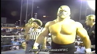 WWC The Road Warriors vs The Fabolous Ones 1985 [upl. by Noiramaj]