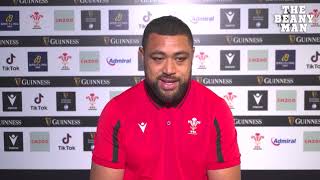 Taulupe Faletau postmatch press conference  Wales 913 France  Six Nations [upl. by Eycal241]