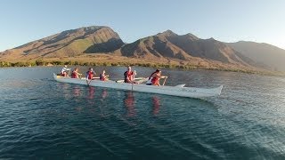 Hawaiian Outrigger Canoe Experience  Maui Hawaii [upl. by Mattias]