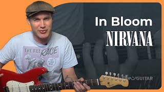 In Bloom by Nirvana  Easy Guitar Lesson [upl. by Llewoh313]