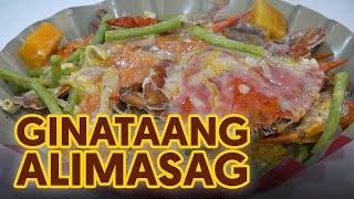 Ginataang Alimasag  Blue Crab with String Beans and Squash [upl. by Jacy]