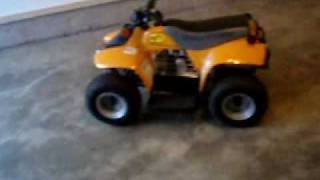 update on the 50CC MFC 4STROKE ATV [upl. by Ainola]