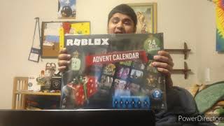 Roblox Advent Calendar 2021 Unboxing [upl. by Tarrel]