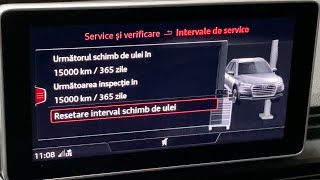 20162020 Audi Q5 FY how to reset OIL amp Service Inspection [upl. by Assirhc434]