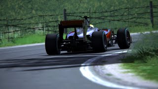 F1 2010 McLaren MP425 Lewis Hamilton at Bergrennen Remlingrade [upl. by Ajssatsan955]