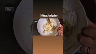 Schiacciata di patate shotrs youtube italianfood food [upl. by Niel]