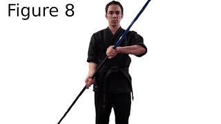 Bo Staff Trick Tutorial Figure 8 Spin [upl. by Aihsekal]