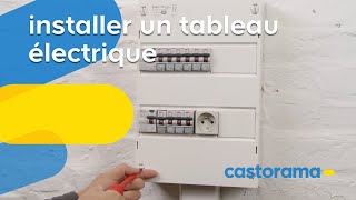 Installer un tableau électrique secondaire Castorama [upl. by Lemkul]