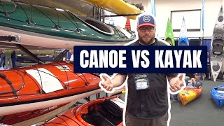 Canoe vs Kayak  Whats the difference [upl. by Yelbmik980]